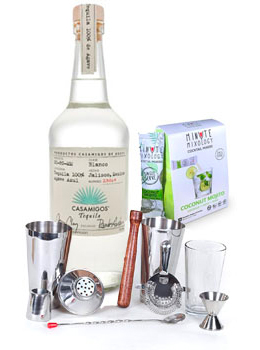 COCKTAIL MIX KIT WITH CASAMIGOS BLANCO TEQUILA