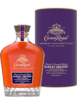 CROWN ROYAL CANADIAN WHISKY -750ML NOBLE COLLECTION BARLEY EDITION                                                              