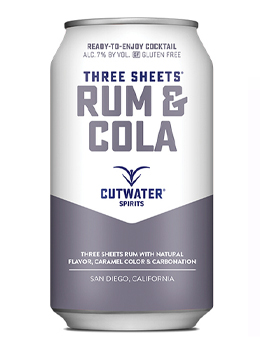 CUTWATER RUM AND COLA - 355ML 4 PACK