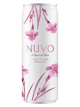 NUVO ROSE VODKA SPRITZER - 200ML 4 CANS