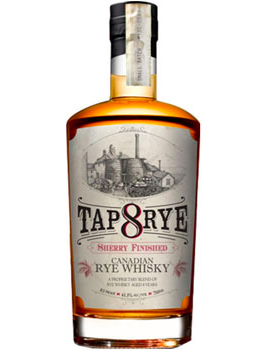 TAP RYE 8 YEAR OLD CANADIAN WHISKY - 750ML SHERRY FINISHED