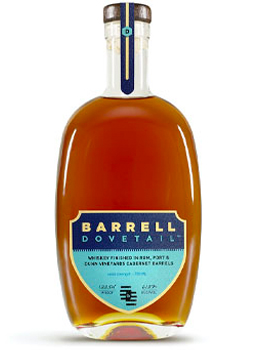 BARRELL WHISKEY DOVETAIL CASK STRENTH - 122.99 PROOF - 750ML                                                                    