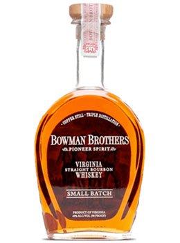 BOWMAN BROTHERS SMALL BATCH BOURBON - 750ML