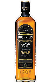 BUSHMILLS BLACK BUSH IRISH WHISKEY 