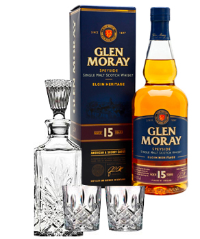 GLEN MORAY 15 YEAR OLD SINGLE MALT 