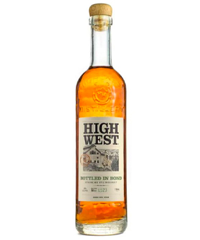 HIGH WEST RYE BOTTLED IN BOND - 750