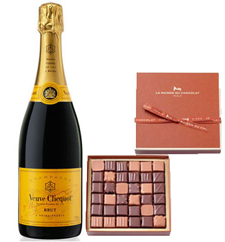 Send Most Luxurious Chocolate and Champagne Gift Online