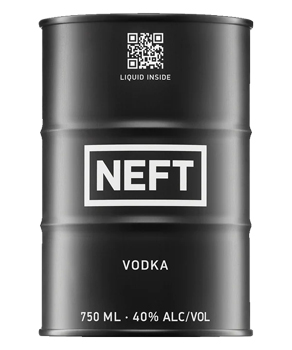 NEFT VODKA - 750ML BLACK TIN