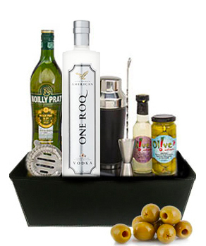 ONE ROQ VODKA GIFT BASKET