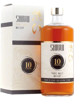SHIBUI JAPANESE WHISKY PURE MALT 10 YEAR OLD - 750ML