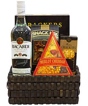 Rum Gifts |  Bacardi Rum | Gift Baskets