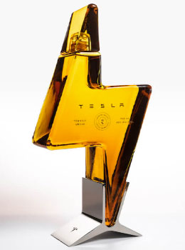 TESLA TEQUILA ANEJO - 750ML - LIMITED EDITION