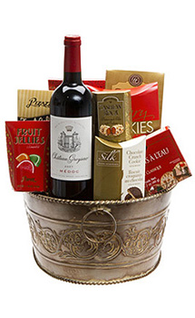 THE CHATEAU WINE GIFT BASKET       