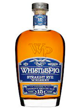 WHISTLEPIG STRAIGHT RYE WHISKEY 15 YEAR OLD                                                                                     