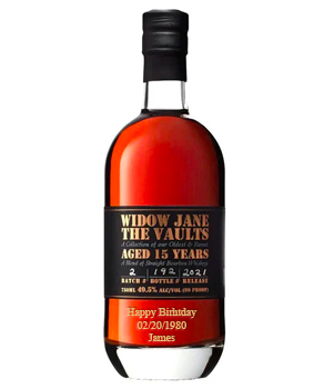 WIDOW JANE THE VAULTS - 750ML CUSTOM ENGRAVED