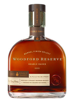 CUSTOM ENGRAVED WOODFORD RESERVE DOUBLE OAKED BOURBON