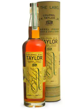 COLONEL E.H. TAYLOR, JR STRAIGHT KENTUCKY WHISKEY BARREL PROOF - 750ML
