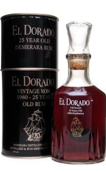 EL DORADO RUM 25 YEAR OLD          