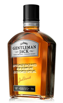 Custom Engraved Gentleman Jack Rare Tennessee Whiskey, personalized gift