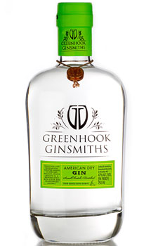GREENHOOK GINSMITHS GIN AMERICAN DRY