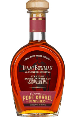 ISAAC BOWMAN PORT FINISH STRAIGHT BOURBON WHISKEY - 750ML