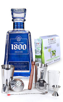 COCKTAIL MIX KIT WITH 1800 SILVER T