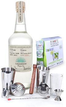 COCKTAIL MIX KIT WITH CASAMIGOS BLANCO TEQUILA