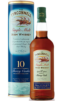 TYRCONNELL IRISH WHISKEY 10 YEAR SHERRY CASK FINISH
