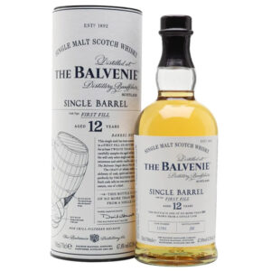Balvenie Single Malt Scotch Whisky 12 Year Old Single Barrel First Fill