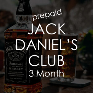 Monthly Club Jack Daniel's Subscription - 3 Month