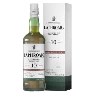 Laphroaig Islay Single Malt Scotch Whisky 10 Year Old Sherry Oak Finish