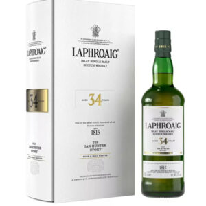 Laphroaig Islay Single Malt Scotch Whisky 34 Year Old Ian Hunter Story Edition