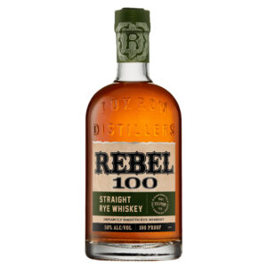 Rebel 100 Proof Straight Rye Whiskey