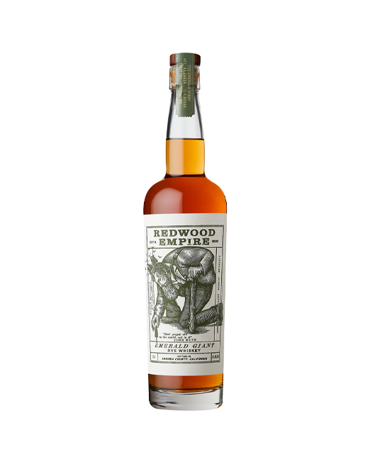 Redwood Empire Straight Rye Whiskey Emerald Giant