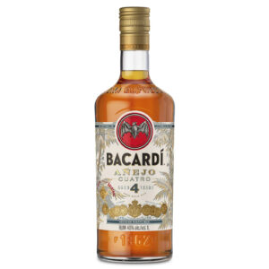 Bacardi Rum Anejo Cuatro Rum