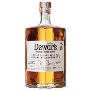 Dewar's Double Double 21 Year Old Blended Scotch Whisky Mizunara Cask