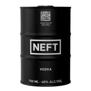 Neft Vodka Barrel Oil Can Black