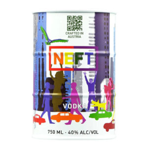 Neft Vodka Barrel Oil Can Pride Edition