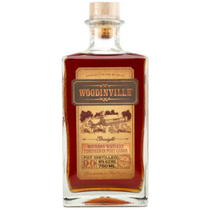 Woodenville Straight Bourbon Whiskey Finished in Port Barrels