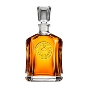 Whiskey Decanter 750ml Air Force Seal Engraved