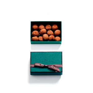 La Maison Du Chocolat Plain Dark Truffle Gift Box 13 Pieces