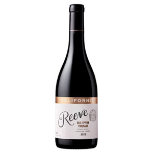 Reeve Pinot Noir Rice-Spivak Vineyard Sonoma Coast