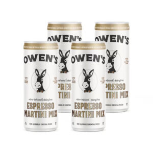 Owen's Craft Mixers Non Alcoholic Espresso Martini Cans (4 Pack)