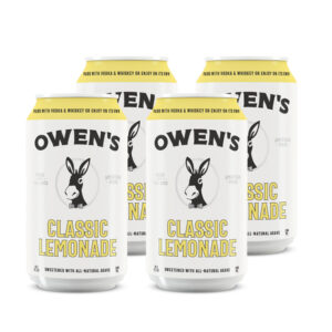 Owen's Craft Mixers Non Alcoholic Lemonade Cans (4 Pack)