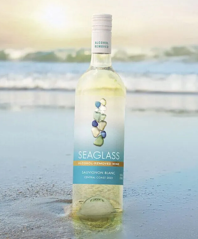 Seaglass Alcohol Removed Suavignon Blanc - Image 2