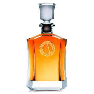 Monogram Engraved Whiskey Decanter, A to M