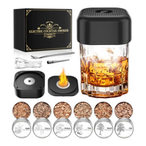 Whiskey Smoker Kit, Electric & Rechargeable