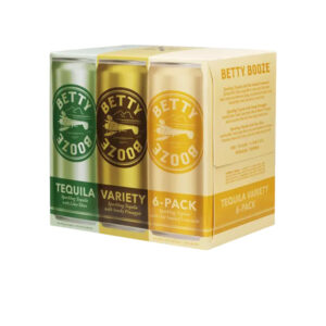 Betty Booze Sparkling Tequila Variety Pack (6 Pack)