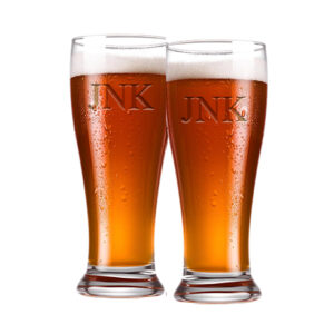 Engravable Pilsner Beer Mug, 16oz, Set of 2