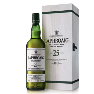 Laphroaig Islay Single Malt Scotch Whisky 25 Year Old